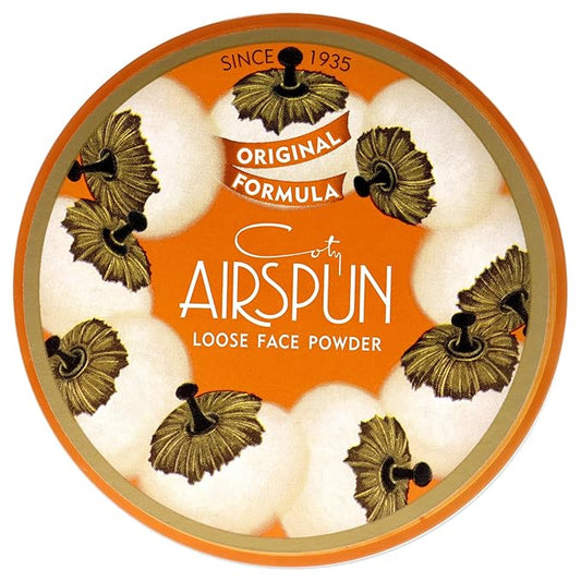 Coty Airspun Face Powder, Translucent Extra Coverage, 2.3 Ounce, Pack of 1-VivaGrace Women