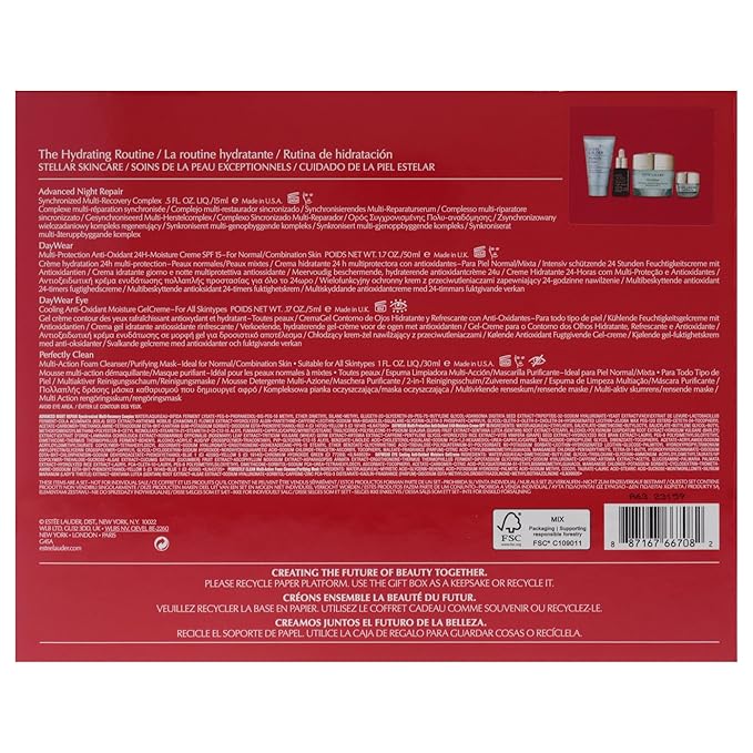 Estee Lauder The Hydrating Routine Set for Women - 4 Pc kit-VivaGrace Women