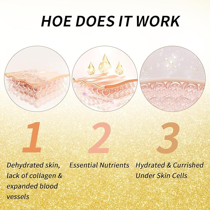 Eye Gel Pads - 24 Pairs Golden Under Eye Patches with Collagen & Hyaluronic Acid, Anti-Aging Eye Mask for Puffiness, Dark Circles & Wrinkles, Relieve, Refreshing & Revitalize Skin-VivaGrace Women