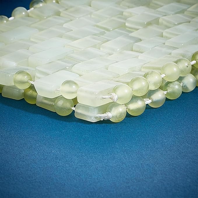 Jade Eye Mask, Eye Mask for Relaxation, Reusable Jade Eye Mask Hot or Cold Using Jade Mask Eyes Sleeping Mask for Alleviate Puffiness Face Massage Relax Eyes Meditation Beauty-VivaGrace Women