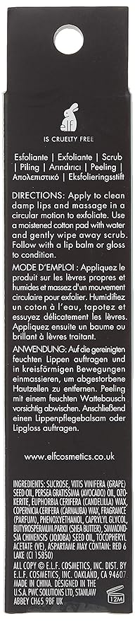 e.l.f. Lip Exfoliator, Mint Maniac, 0.11 oz. (82512)-VivaGrace Women