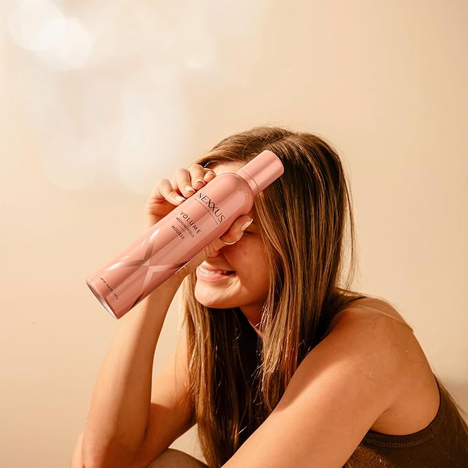 Nexxus Medium Hold Mousse Volume for a Light, Flexible Hold, with StyleProtect Technology 10.6 oz-VivaGrace Women