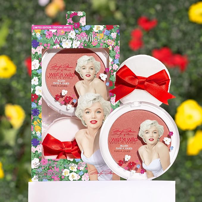 Wet n Wild Marilyn Monroe Icon Blush in Rose-VivaGrace Women