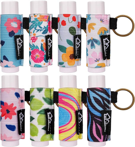 WK IEASON Lip Balm Holder Keychain Bulk Chapstick Holder Key chain-VivaGrace Women