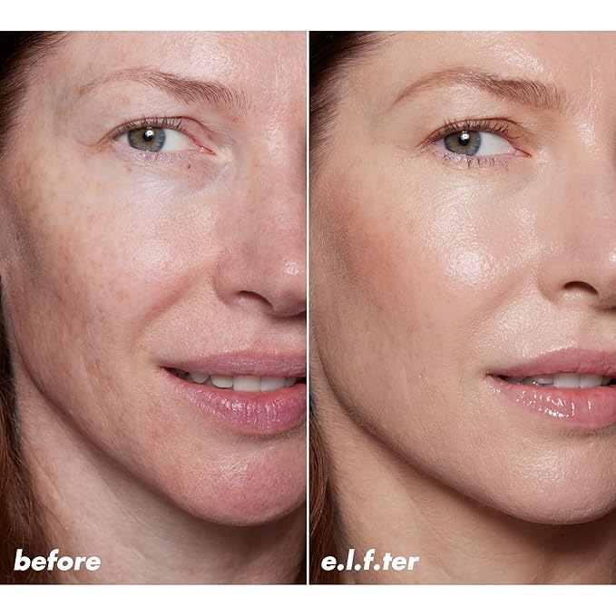 e.l.f. Halo Glow Skin Tint SPF 50, Tinted Moisturizer For Light, Buildable Coverage, Creates A Natural Glow, Vegan & Cruelty-Free, 4 Light Neutral-VivaGrace Women