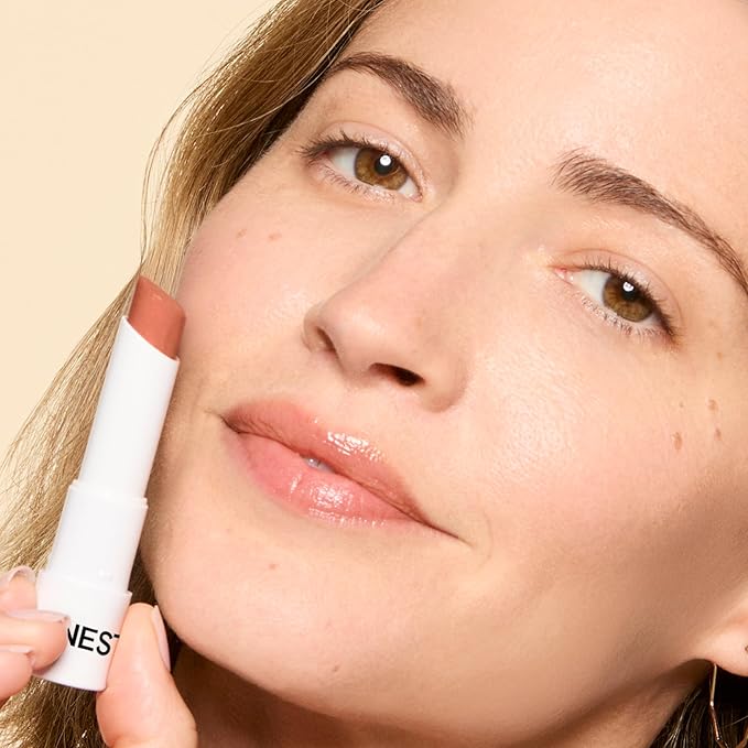 Honest Beauty Tinted Lip Balm | Antioxidant-rich Acai Extracts + Avocado Oil | EWG Certified, Vegan, Cruelty Free | Lychee Fruit-VivaGrace Women