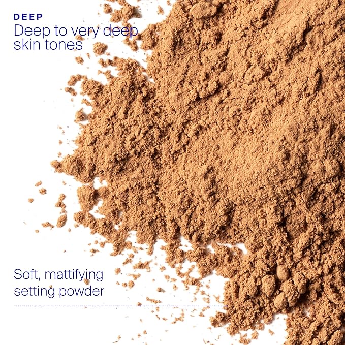 Supergoop! (Re) setting Mineral Powder, Deep - 0.15 oz - Makeup Setting Powder + Broad Spectrum SPF 35 PA+++ Sunscreen - With Ceramides, Olive Glycerides & Coated Silica Spheres-VivaGrace Women