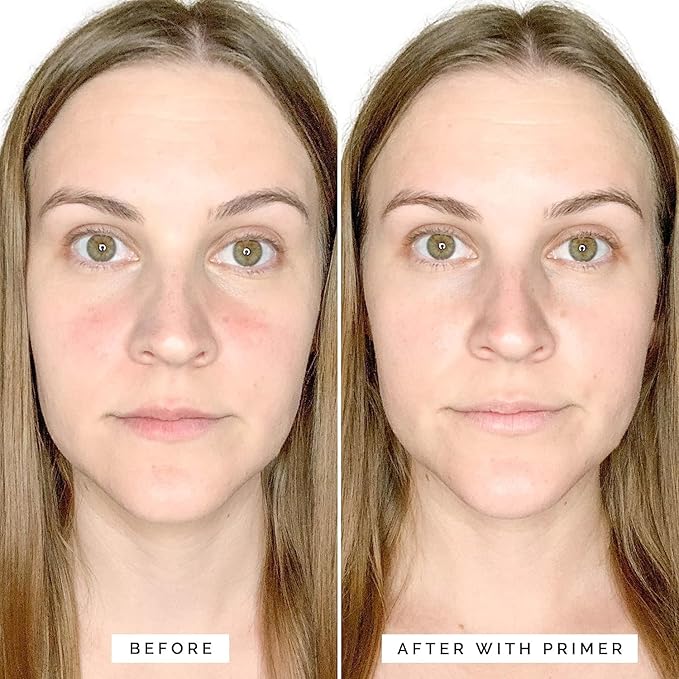 Elizabeth Mott Thank Me Later Color Correcting Face Primer - Niacinamide and Cica Soothes and Neutralizes Uneven Skin Tone and Facial Redness - Grips Makeup for Long-Lasting Wear - Cruelty-Free, 30g-VivaGrace Women