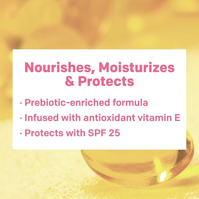 Almay Skin Perfecting Healthy Biome Foundation Makeup with Prebiotic Complex SPF 25, Hypoallergenic, -Fragrance Free, 100 Fair, 1 fl. oz.-VivaGrace Women