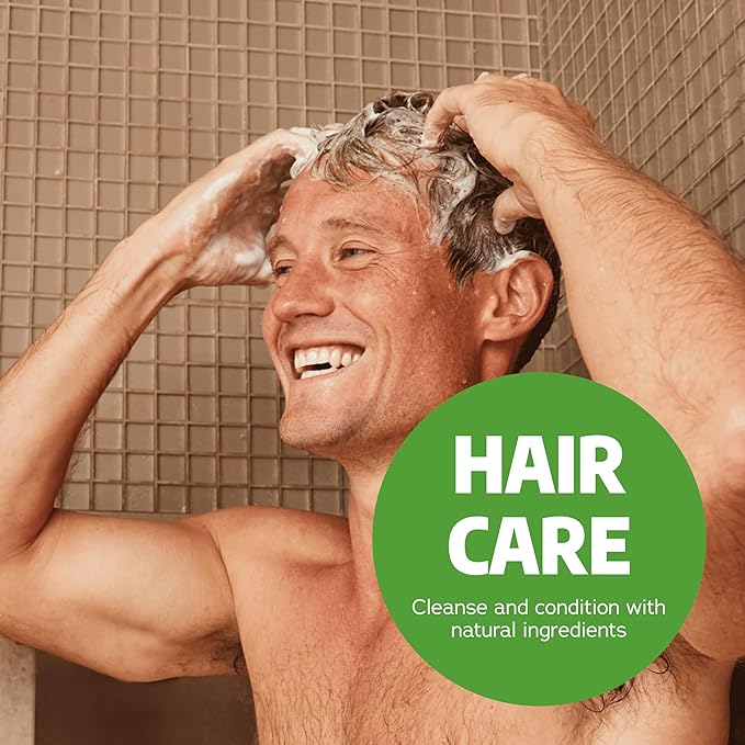 Dr. Squatch Natural Hair Bundle for Men - Healthy, Full Looking Hair - Cool Fresh Aloe Shampoo (8 fl oz), Cool Fresh Aloe Conditioner (11.5 fl oz)-VivaGrace Women