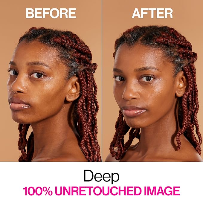 wet n wild Bare Focus Skin Tint, 5% Niacinamide Enriched, Buildable Sheer Lightweight Coverage, Natural Radiant Finish, Hyaluronic & Vitamin Hydration Boost, Cruelty-Free & Vegan - Deep-VivaGrace Women