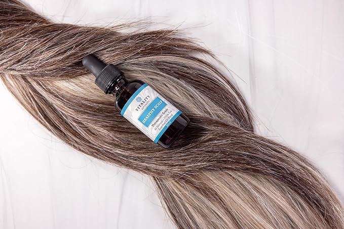 Vitality Extracts Healthy Scalp Essential Oil Blend - 30ml, Cleanse, Hair Growth, Amla Oil, Ayurvedic, Hair Repair, Strengthening, Rejuvenate, Luster & Shine-VivaGrace Women