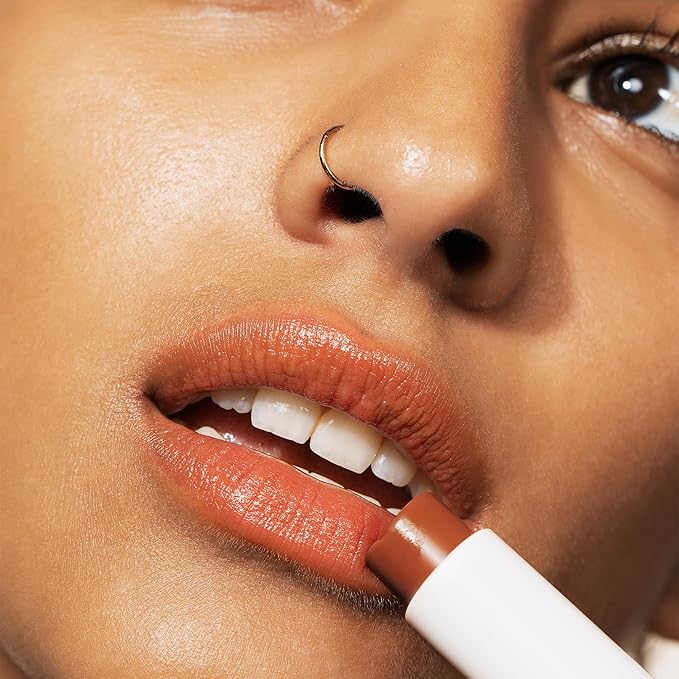 Melixir Vegan Lip Butter #12 Caramel(Tinted) (+11 more colors) 0.13oz, Bee Free, Petrolatum Free, Deep Nourishing Plant-Based Vegan Chapstick, Vegan Lip Balm for Dry, Cracked and Chapped Lips-VivaGrace Women