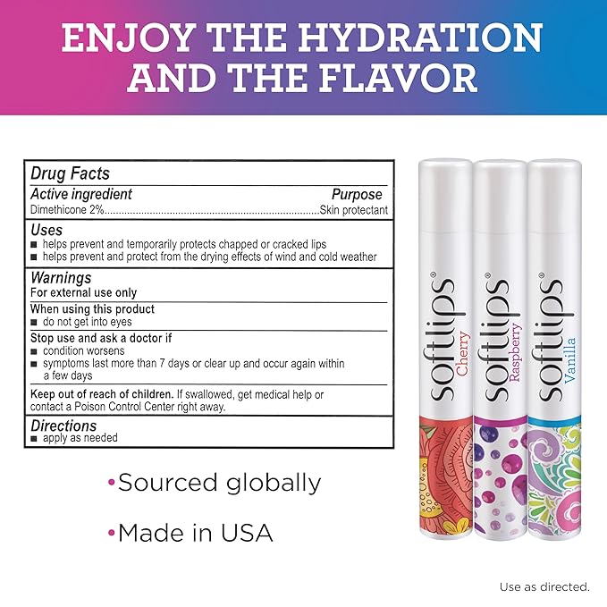 Softlips Slim Sticks Classic Flavor Pack (1)-VivaGrace Women