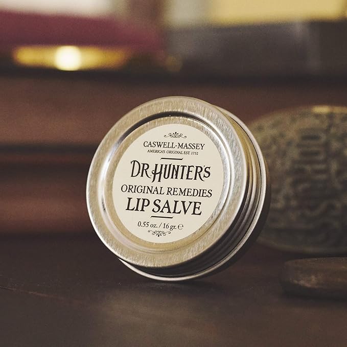 Dr. Hunter’s Lip Salve - All Natural Lip Balm And Moisturizer For Dry, Cracked And Chapped Lips - 0.55 Ounce-VivaGrace Women