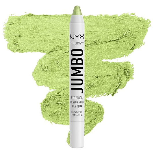 NYX PROFESSIONAL MAKEUP Jumbo Eye Pencil, Blendable Eyeshadow Stick & Eyeliner Pencil - Matcha (Green)