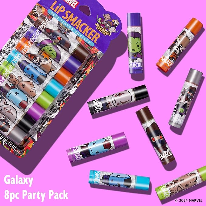 Lip Smacker Marvel, Guardians of the Galaxy, party pack, lip balm for kids - Guardians of the Galaxy-VivaGrace Women