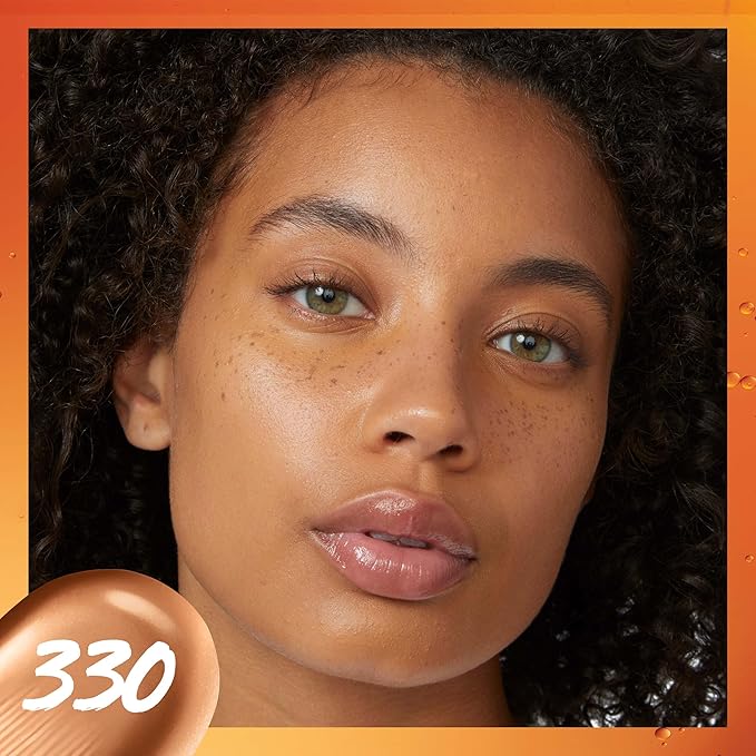 Maybelline Super Stay Up to 24HR Skin Tint, Radiant Light-to-Medium Coverage Foundation, Makeup Infused With Vitamin C, 330, 1 Count-VivaGrace Women