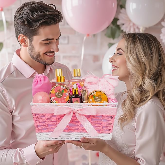 Luxury Mothers Day Gift for Mom - Premium 23-Piece Relaxing Bath & Body Gift Set for Women, Self Care Gift Set with Necklace & More | Christmas Gifts, Birthday Present, Holiday, Anniversary Gift Idea-VivaGrace Women