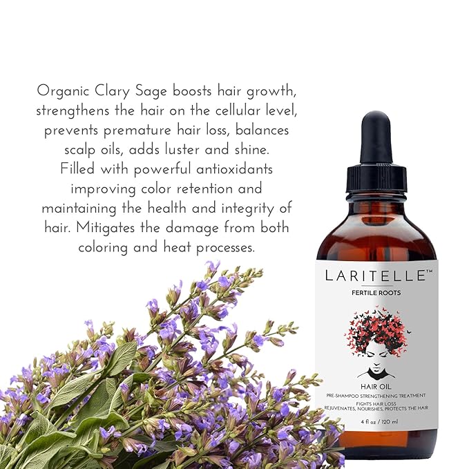 Organic Hair Loss Treatment Fertile Roots 4 oz-VivaGrace Women