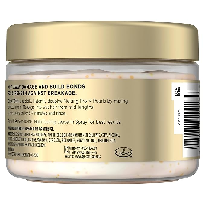 Pantene Miracle Rescue Hair Mask, Intensive Bond Repair with Melting Pro-V Pearls, Melts Away Damage, Builds Bonds, Strengthens Against Damage, Deep Conditioning for Dry Damaged Hair, 10.1 fl oz-VivaGrace Women