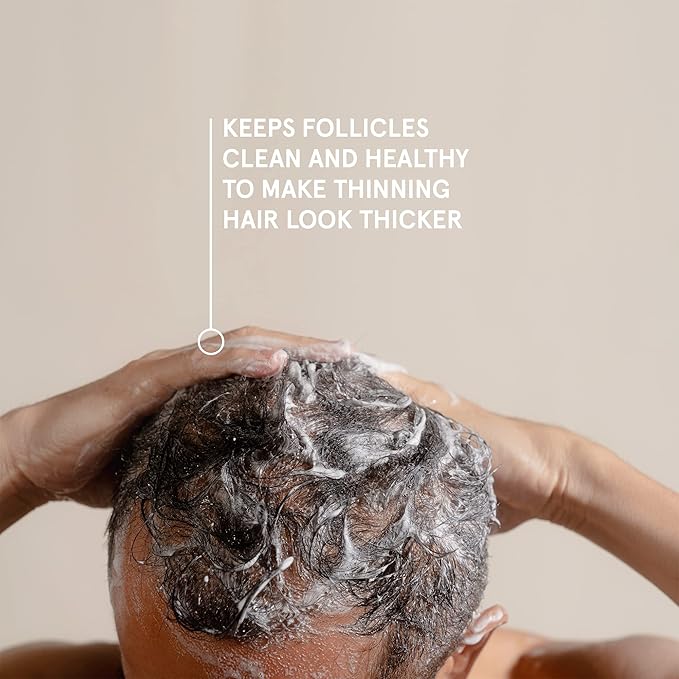 Keeps Hair Regrowth Treatment Mens Shampoo for Fuller, Thicker Looking Hair, 8 oz - Thinning and Hair Growth Shampoo for Men - DHT Blocker - Infused with Biotin, Caffeine, & Saw Palmetto-VivaGrace Women