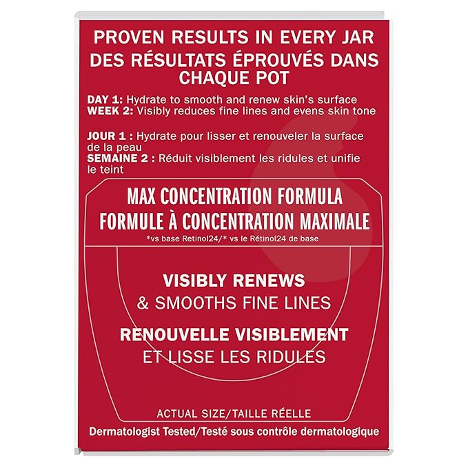 Olay Retinol Face Moisturizer, 24 MAX Anti-Aging Night Cream for Women, Fragrance-Free, Non Greasy - Anti-Wrinkle, Smooth Fine Lines, Tightening, Hydrating Skin Care - Peptides, Glycerin, 1.7 Oz-VivaGrace Women