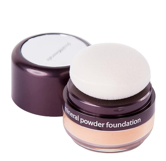 Mineral Powder Foundation, Radiant, 6 Gram-VivaGrace Women