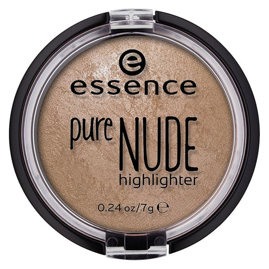 essence | Pure NUDE Highlighter, 10 Be My Highlight | Natural and Subtle Glow | Vegan & Cruelty Free | - Beige-VivaGrace Women