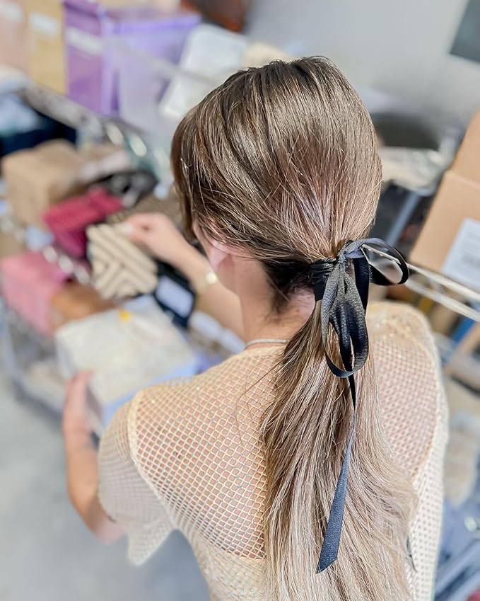 Bride Gift Box - Bride to Be Gift Set for Bridal Shower, Engagement Party, Bachelorette Party, Wedding Shower - White Silk Sateen Hair Scrunchies, Diamond Eye Mask, Bride Emergancy Kit-VivaGrace Women