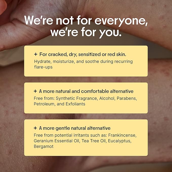 Clearbody Organics Colloidal Oatmeal Eczema Cream with Manuka Honey - 4 oz - Plant-Based Moisturizer & Eczema Ointment for Dry, Itchy Skin Relief-VivaGrace Women