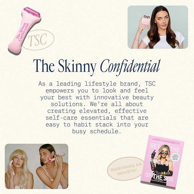 The Skinny Confidential Beauty Salt- Hydration Powder Contain Grass-Fed Colostrum, Electrolytes & Pearl Powder - Supports Immunity & Digestive Health, Glowing Skin & Radiant Hair - Gluten Free-VivaGrace Women