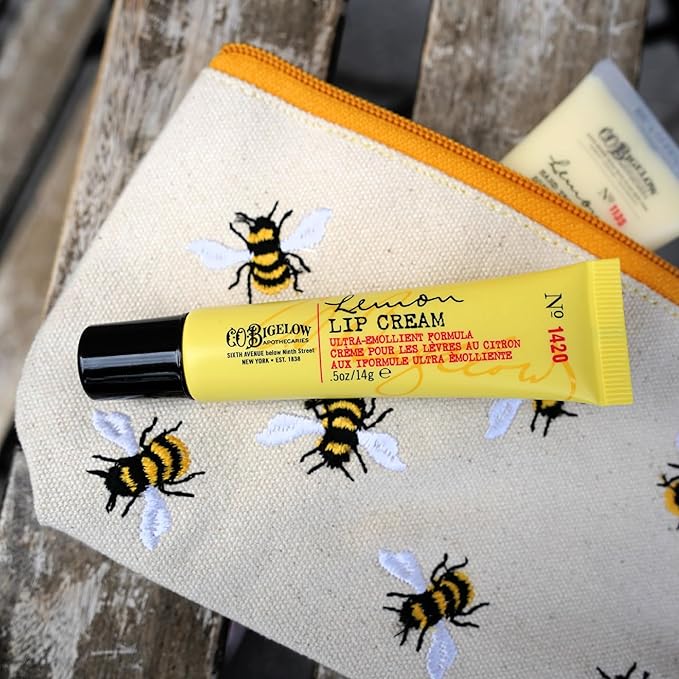 C.O. Bigelow Lemon Lip Cream Trio, Ultra-Emollient Formula with Shea Butter, 0.5 oz / 14g each, pack of 3-VivaGrace Women