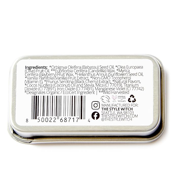 Cherry Blossom Lip Balm, Batch #18, Organic Ingredients, Vegan, Cruelty Free-VivaGrace Women