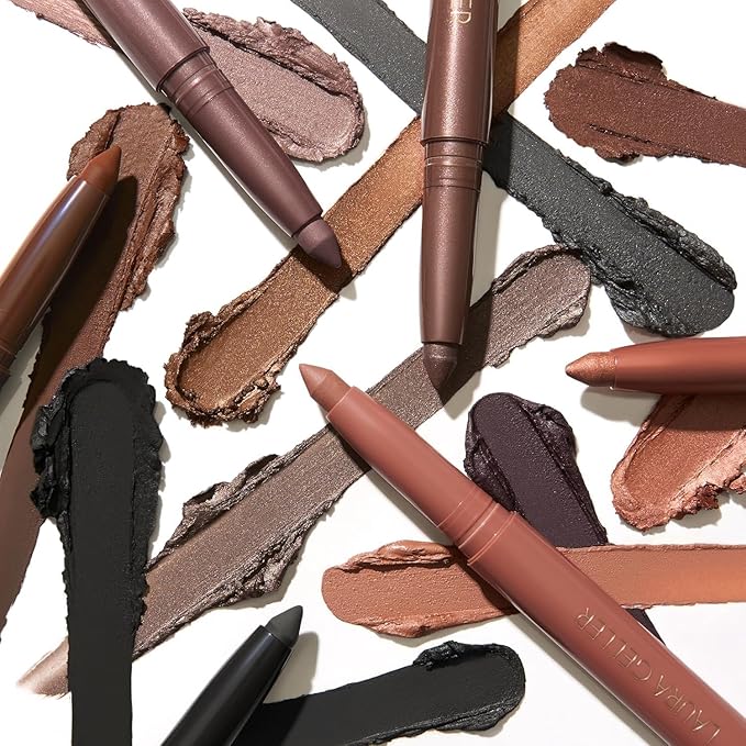 LAURA GELLER NEW YORK Kajal Longwear Kohl Eyeliner Pencil - Smoky Plum Kohl - Caffeine and Vitamin E - Smooth & Blendable Liner - Built-In Sharpener-VivaGrace Women