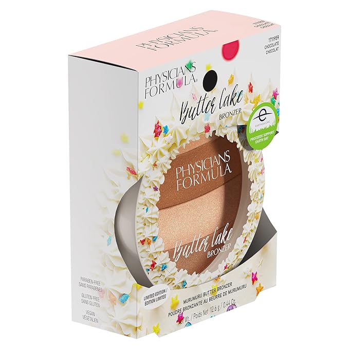 Physicians Formula Murumuru Butter Bronzer Face Makeup, Cheat Day Donut, Chocolate-VivaGrace Women