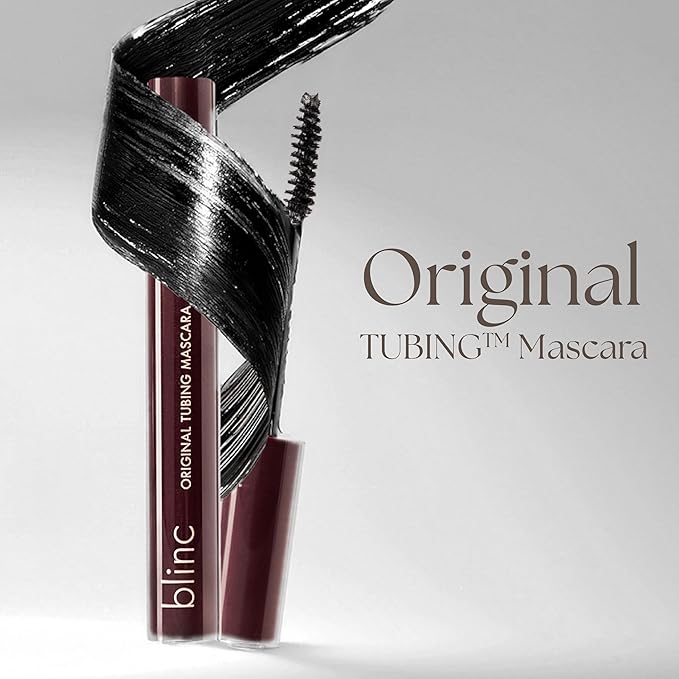 Blinc Original Tubing Mascara, Natural looking Lengthening, Ultra-Longwearing Washable, Vegan, Gluten-Free and Cruelty-Free, Black, 9mL / 0.30 Fl. OZ-VivaGrace Women