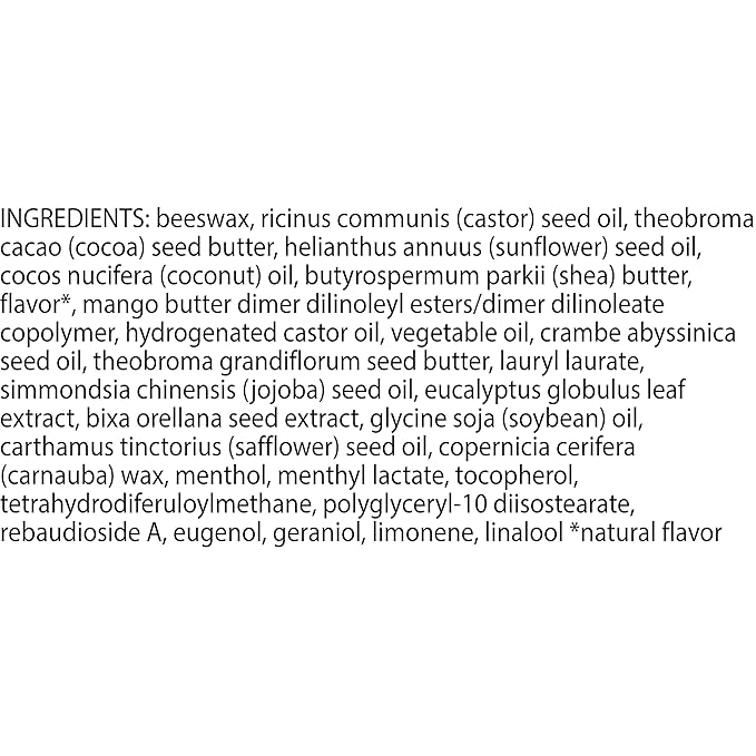 Burt's Bees 100% Natural Origin Rescue Lip Balm With Beeswax and Antioxidant-Rich Turmeric Promotes Healing Of Extremely Dry Lips, Cooling Eucalyptus, 2 Tubes in Blister Box(Pack May Vary)-VivaGrace Women