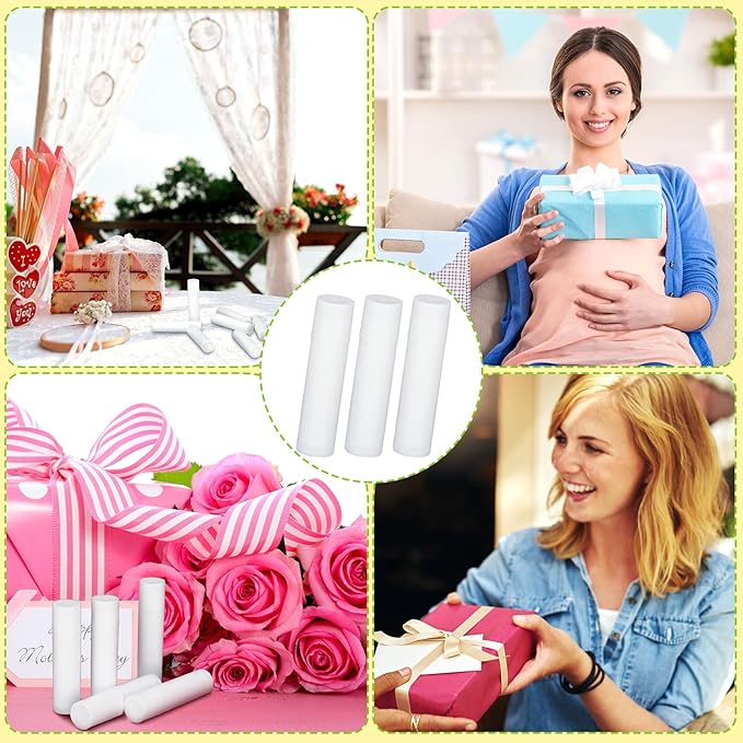 Demissle 150 Pcs Unlabeled Lip Balm Bulk Chapped Stick Blank Mini Lip Balm Gifts Moisturizing Lip Balms Favors for Women Homeless Wedding Bridal Shower Favors Baby Shower Guests Favors(Cherry)-VivaGrace Women