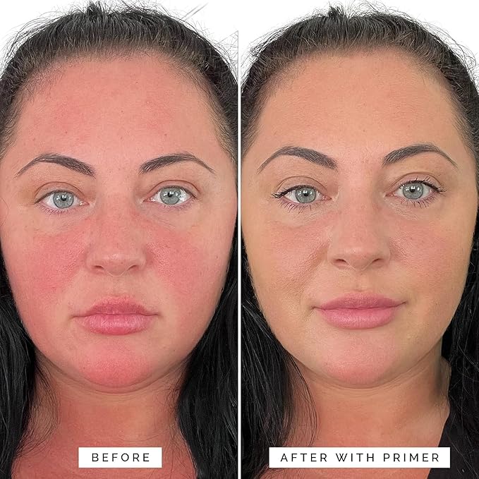 Elizabeth Mott Thank Me Later Color Correcting Face Primer - Niacinamide and Cica Soothes and Neutralizes Uneven Skin Tone and Facial Redness - Grips Makeup for Long-Lasting Wear - Cruelty-Free, 30g-VivaGrace Women