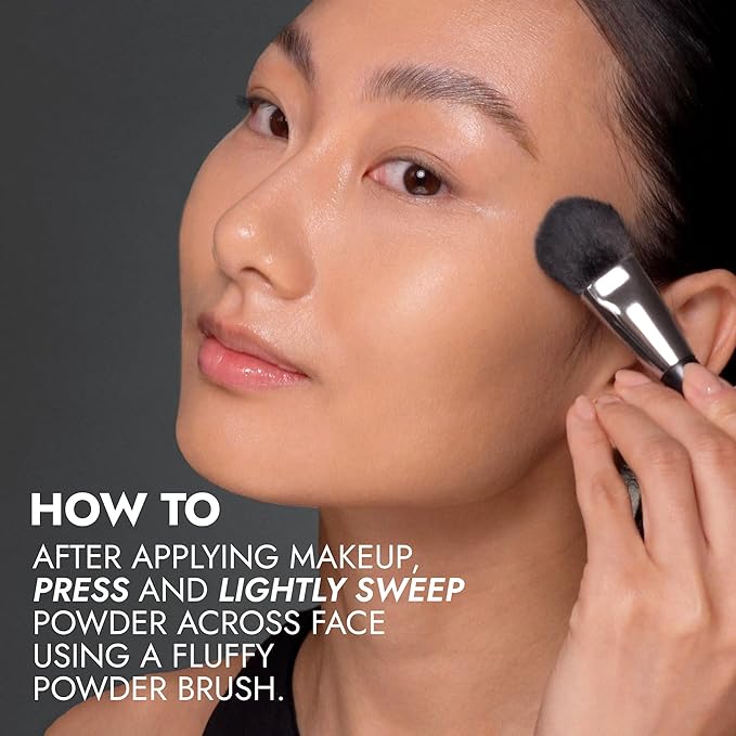 COVER FX Perfect Setting Powder - Shade Tan - Loose Makeup Finishing Powder - Mattify Skin and Lock in Makeup - Blurs Fine Lines - Full Size-VivaGrace Women