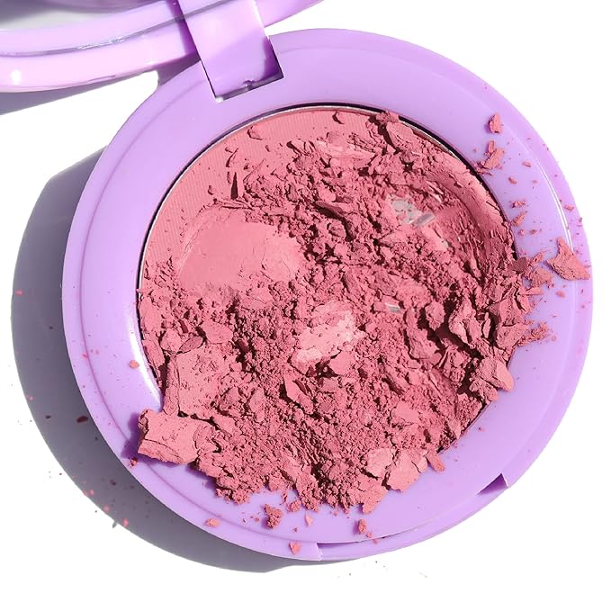 Half Caked In Bloom Powder Blush | vegan & cruelty-free, fragrance-free, highly pigmented, primer-infused | 3.8g (Bunny)-VivaGrace Women