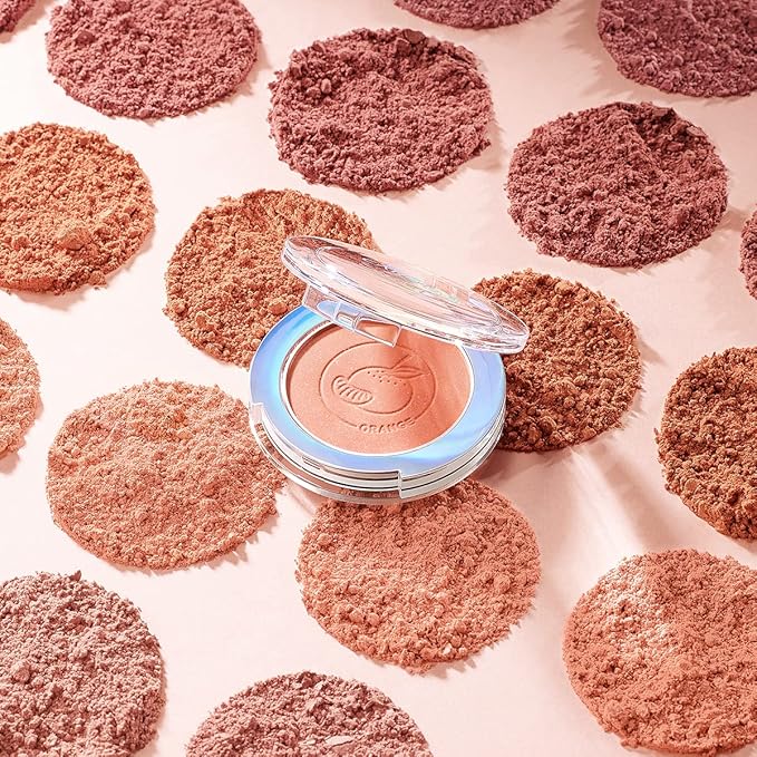 Face Blush, Powder Blush Makeup, Longlasting Highly Pigmented Face makeup, Smooth, Vegan & Cruelty Free, 1 Count, 04 LOST ROSE-VivaGrace Women