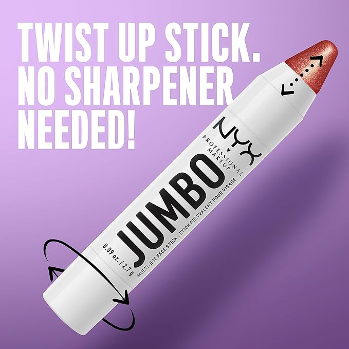 NYX PROFESSIONAL MAKEUP, Jumbo Multi-Use Face Highlighter Stick - Lemon Meringue-VivaGrace Women