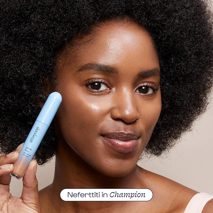 Alleyoop Game Face Concealer Makeup, Lightweight to Medium Buildable Coverage Under Eye Concealer, For Blemishes, Crease-proof and Hydrating with Aloe Stem Cell, Smooth Second Skin Finish - Champion-VivaGrace Women