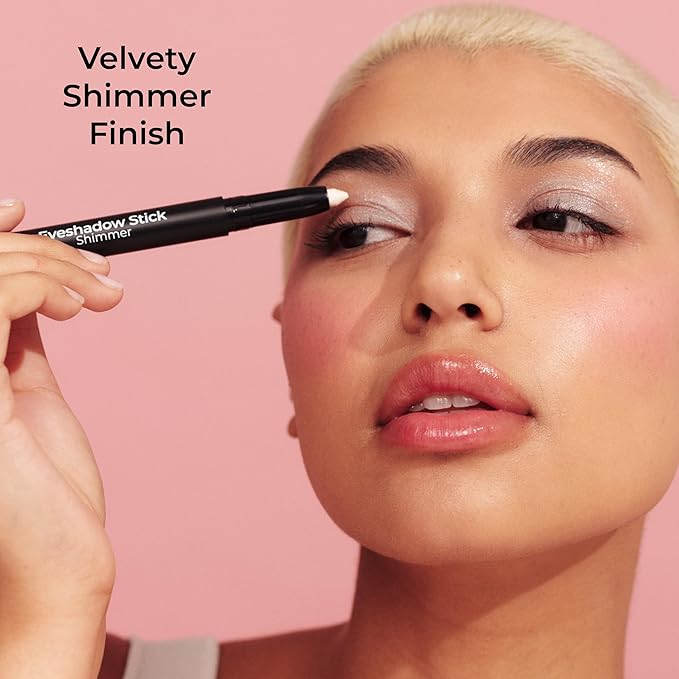 MCoBeauty Eyeshadow Stick, Shimmer, Pearl, Highly Pigmented, Built-in Sharpener, Vegan, Cruelty Free Cosmetics-VivaGrace Women