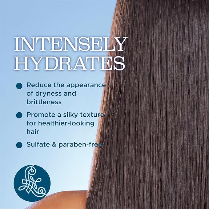 Luseta Hyaluronic Acid Moisturizing Shampoo & Conditioner Set for Dry and Damaged Hair, Sulfate Free Shampoo and Conditioner for Women Infused with Argan Oil and Shea Butter Paraben-Free2 x 16.9oz-VivaGrace Women