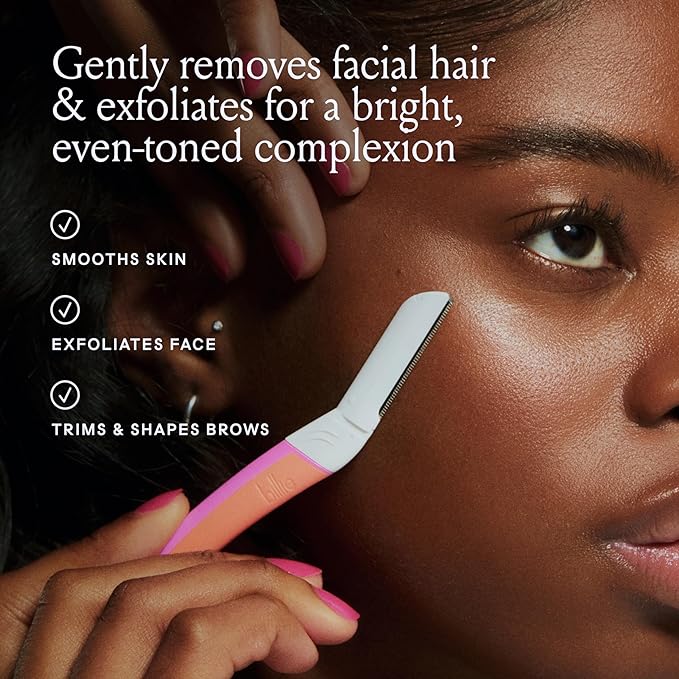 Billie - Dermaplane Refill Blades - Stainless Steel Blades with Safety Micro-guards - Nickel-free - Gently Exfoliates Skin - 3 count-VivaGrace Women