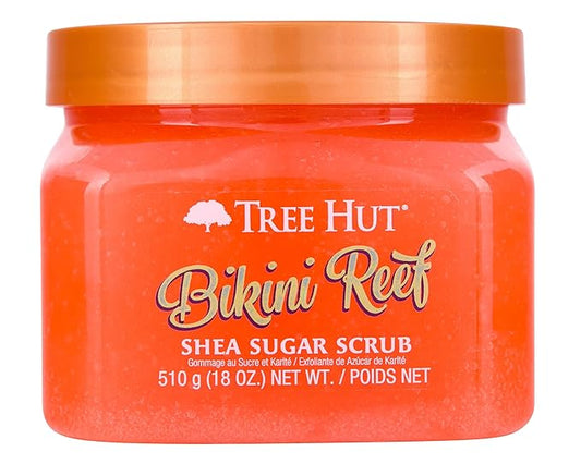 Tree Hut Bikini Reef Shea Sugar Scrub | Exfoliating Body Scrub Removes Dead, Dry Skin for a Soft & Hydrated Feel | Nourishing Essential Body Care | 18 fl oz.-VivaGrace Women