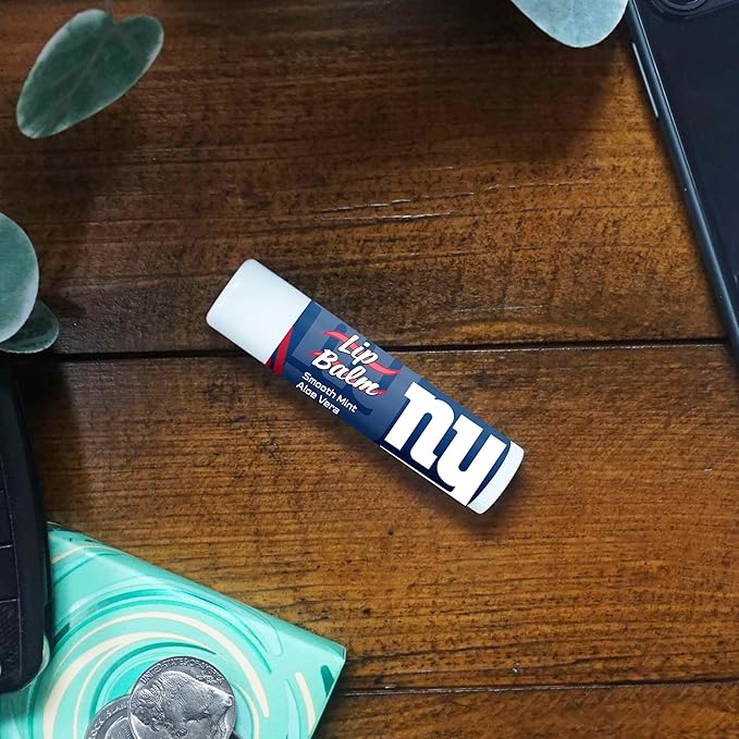 FANMATS 34718 New York Giants Smooth Mint SPF 15 Lip Balm-VivaGrace Women